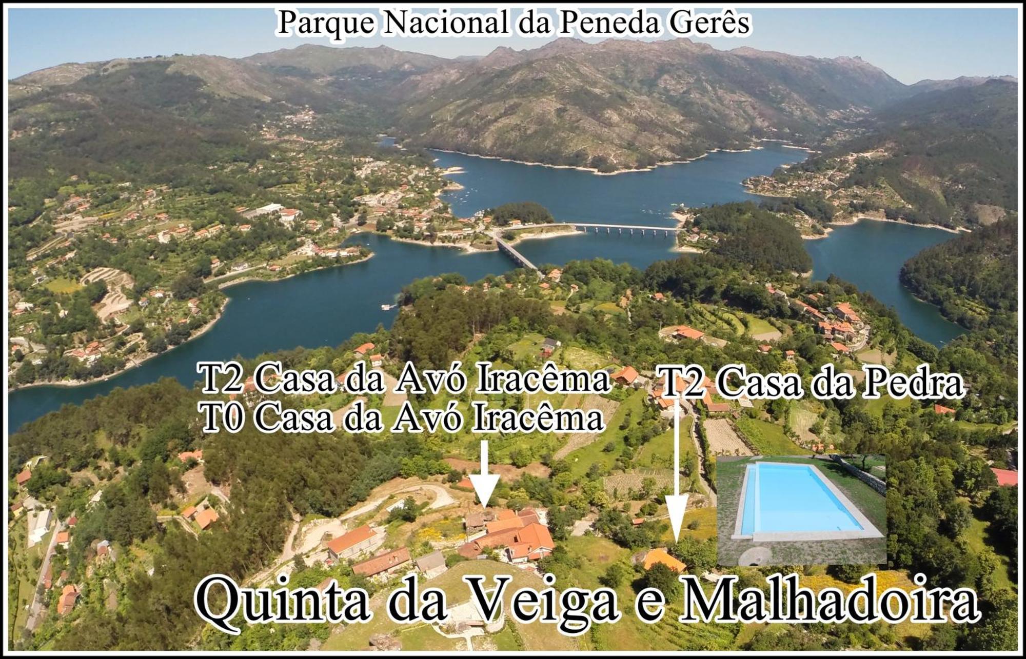בית הארחה ויירה דו מיניו 	Quinta Da Veiga E Malhadoira מראה חיצוני תמונה