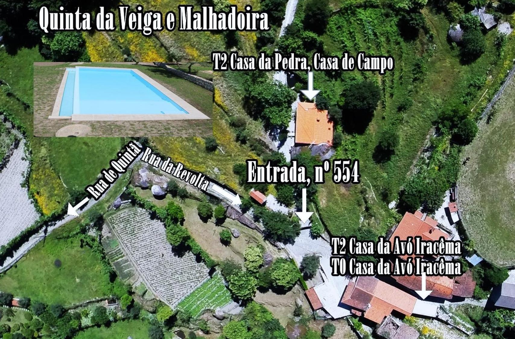 בית הארחה ויירה דו מיניו 	Quinta Da Veiga E Malhadoira מראה חיצוני תמונה